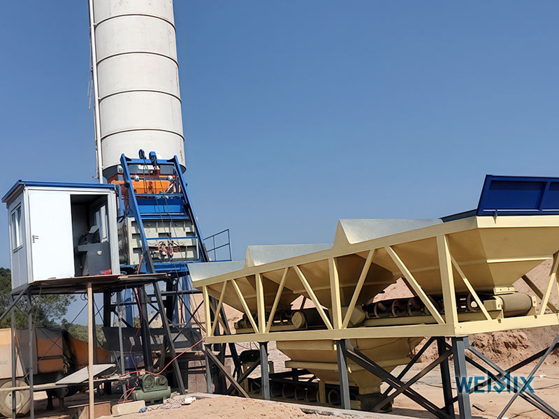HZS50 Concrete Batching Plant